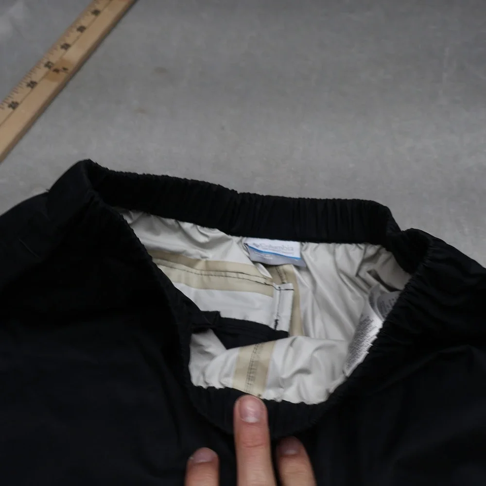 Columbia Pants Kids Large Black Trail Adventure Waterproof Elastic Waist‎ 25x29